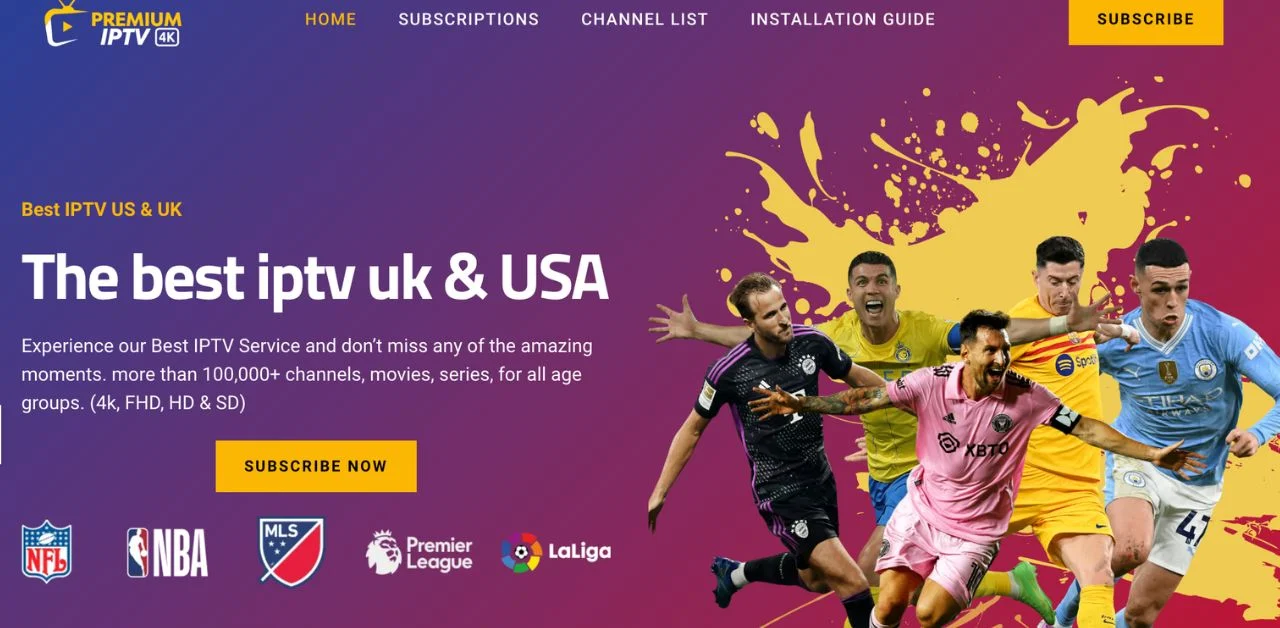 Premium IPTV Subscriptions