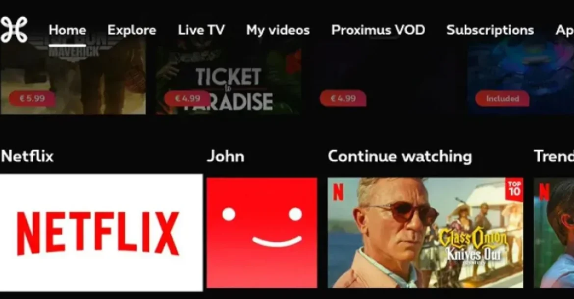 Netflix Streaming on IPTV in the UK