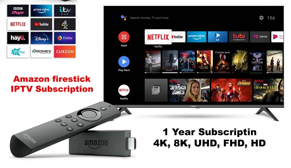 IPTV Search Firestick Remote