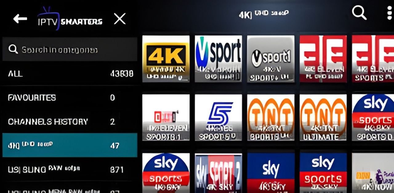IPTV sports channels UK