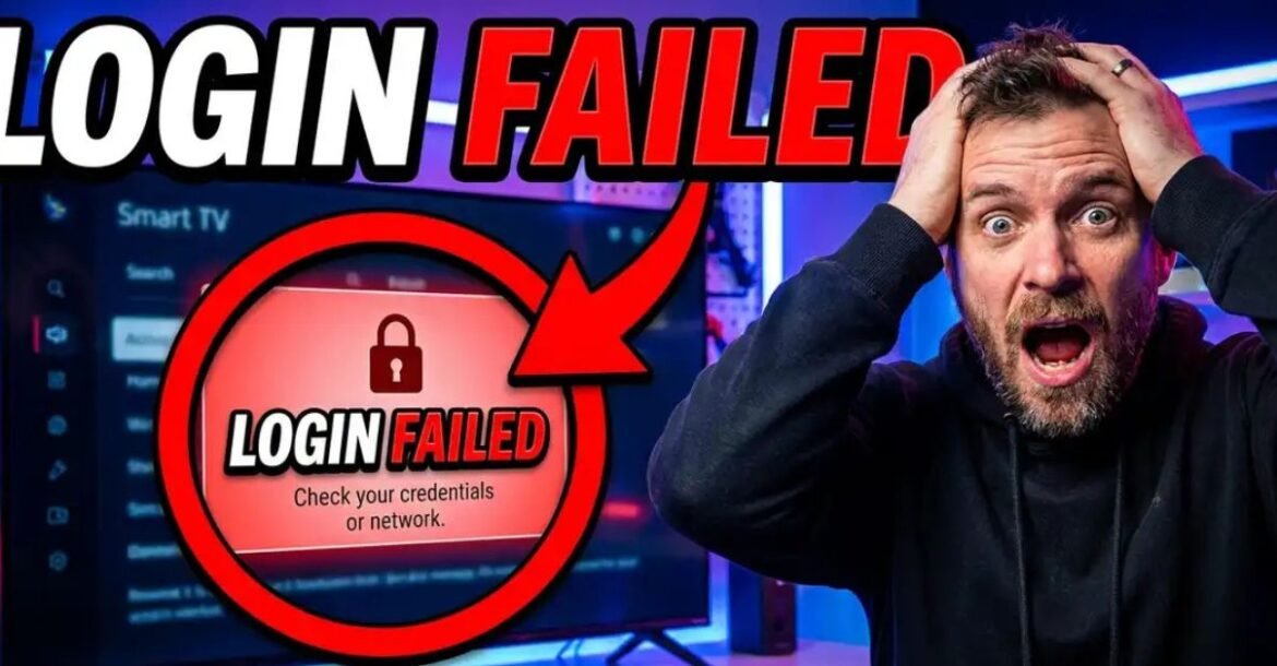 IPTV UK login failed solution