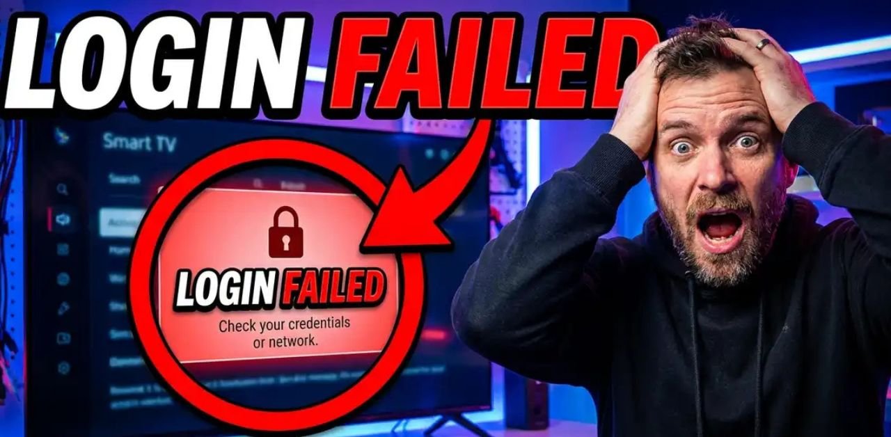 IPTV UK login failed solution