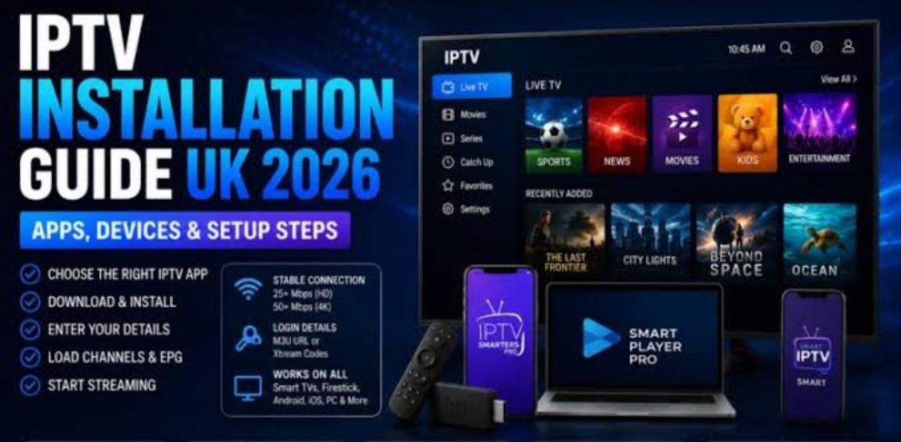 IPTV UK complete setup tutorial